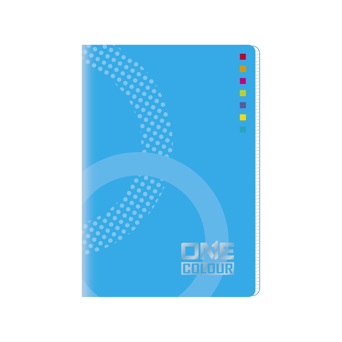 Sveska A4 80 l dikto ONE COLOUR