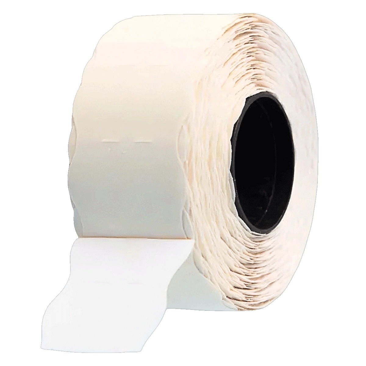 Etiketa cena bela jederman 12x22mm