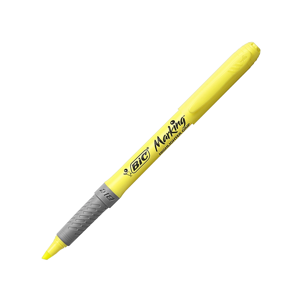 Bic highlighter grip žuti