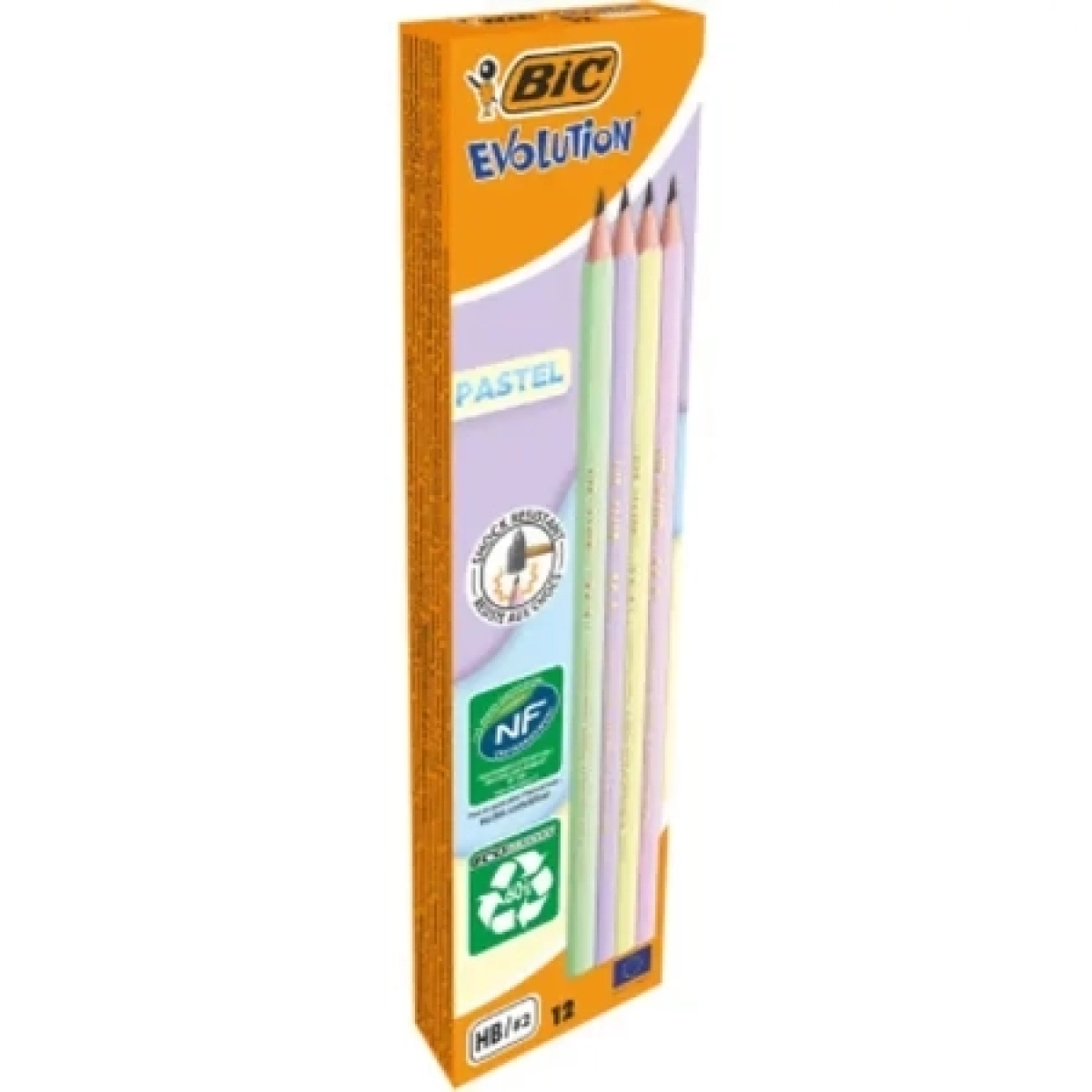 Bic grafitna olovka EVOLUTION PASTEL bez gumice