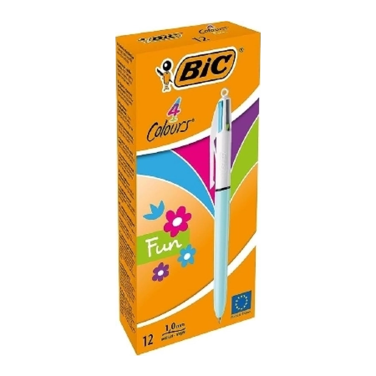 BIC 4COLOURS FUN LIGHT BLUE HEMIJSKA OLOVKA
