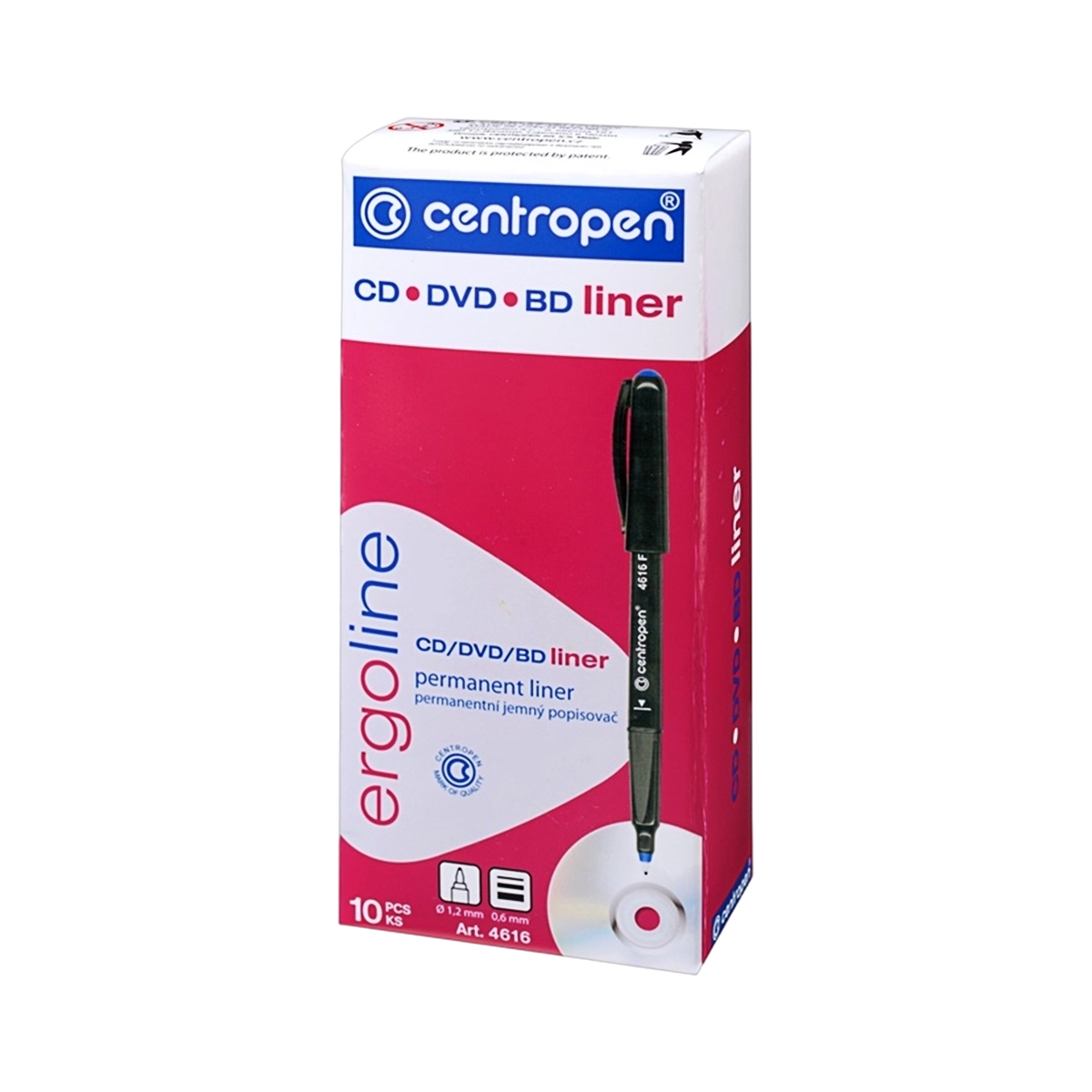 Centropen CD lajner 4616 F crveni
