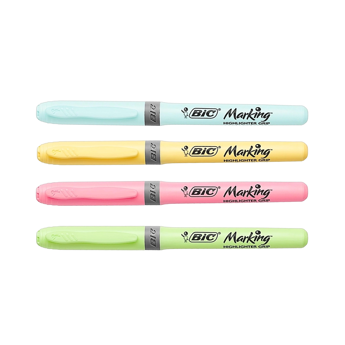 Bic highlighter grip pastel 12/1