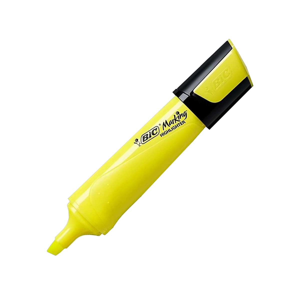 Bic flat highlighter žuti