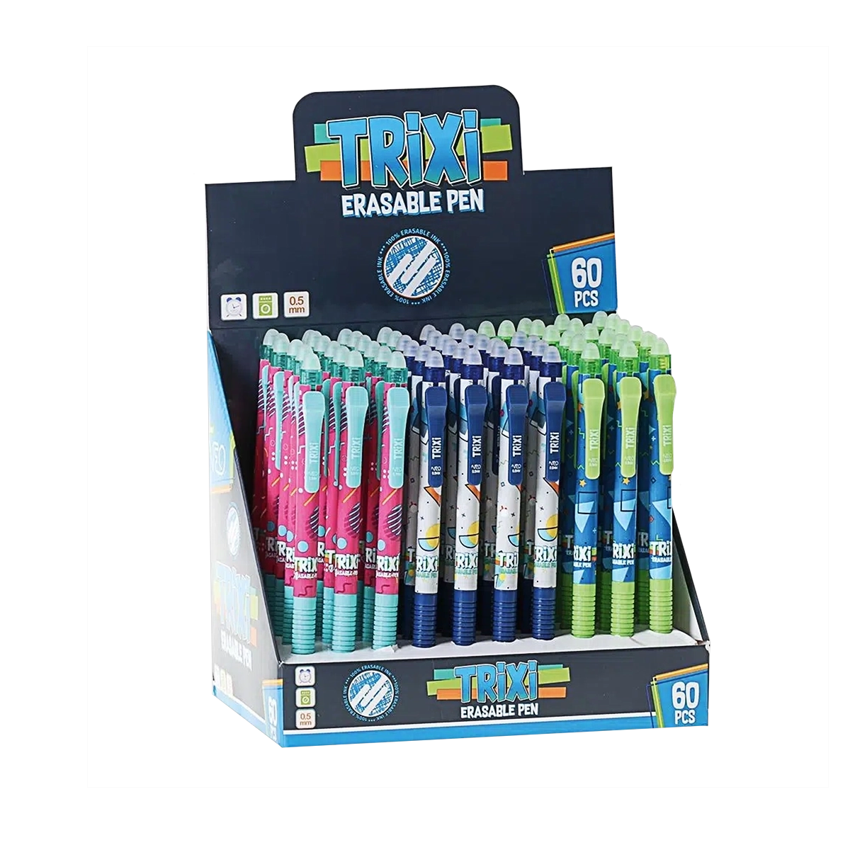 Trixi-izbrisiva gel olovka plava