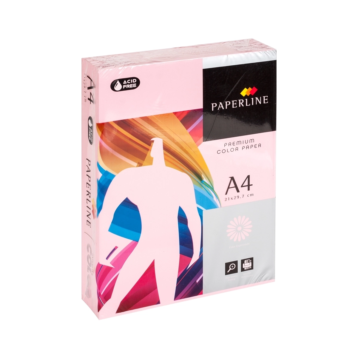 Fotokopir papir u boji A4 pastelno roze