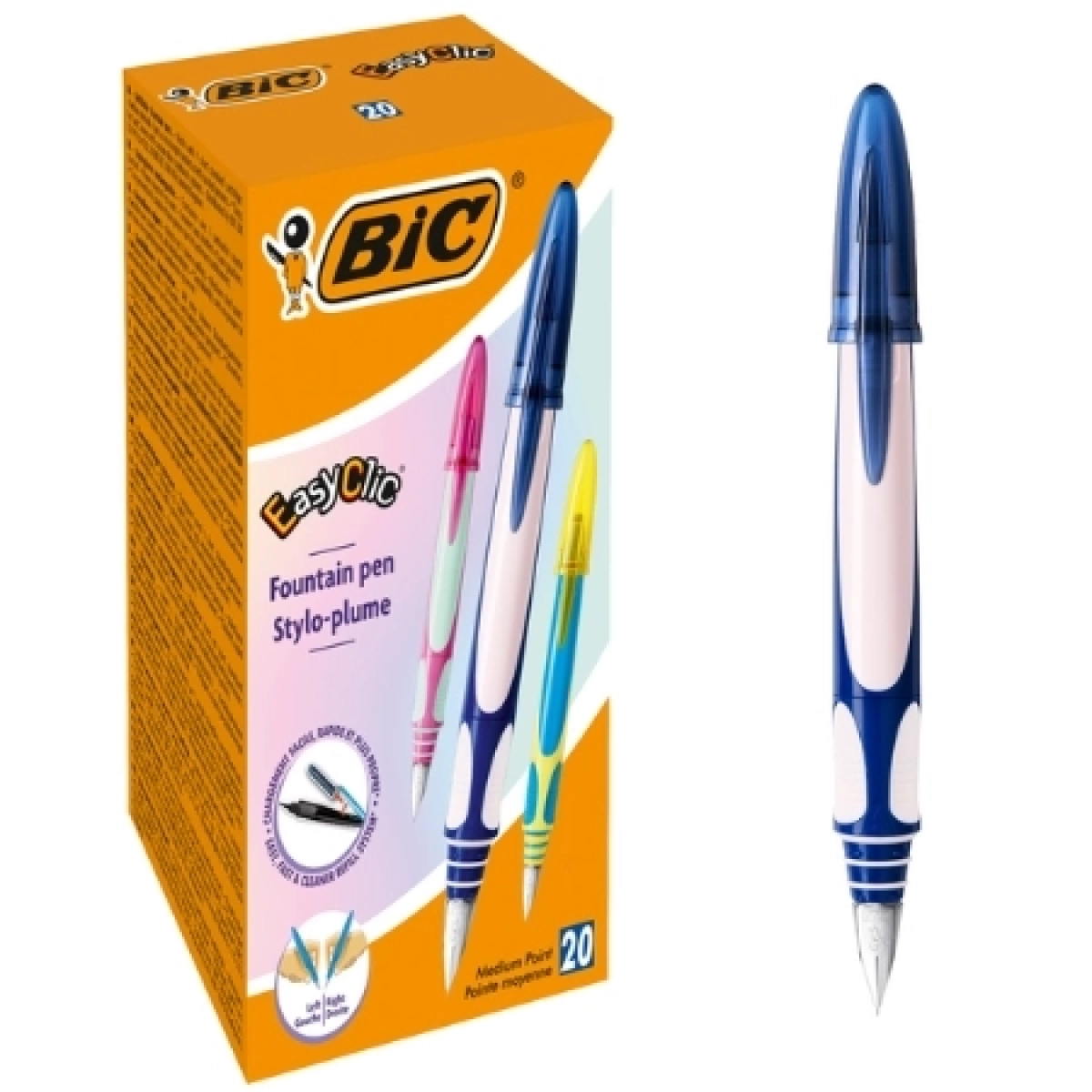 Bic penkala sa patronom easy clic