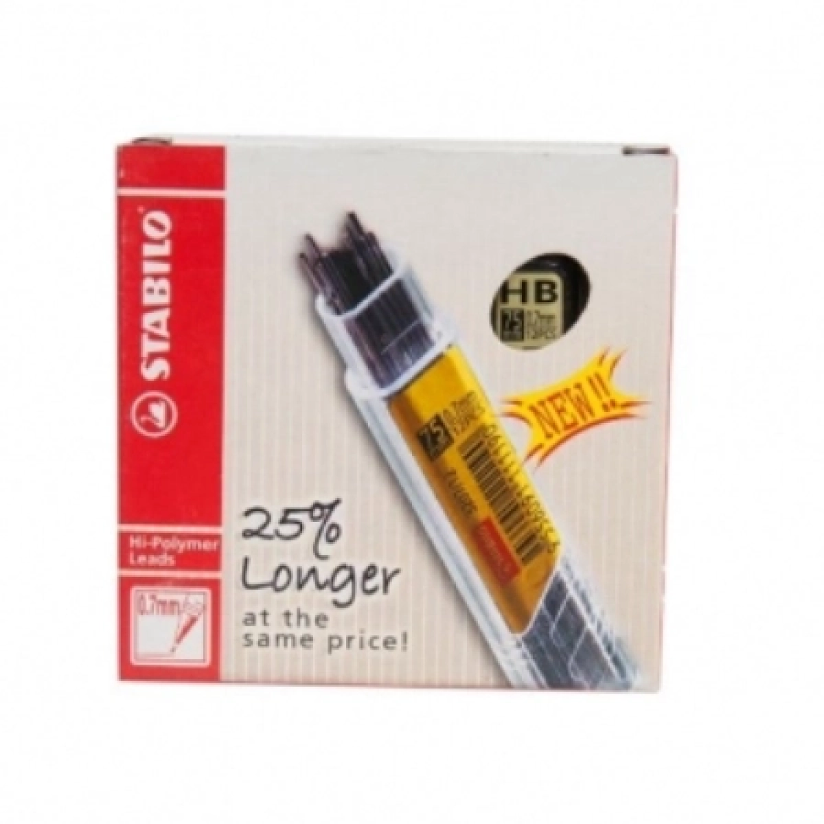 Stabilo patent mine 0.7mm HB 3207/12