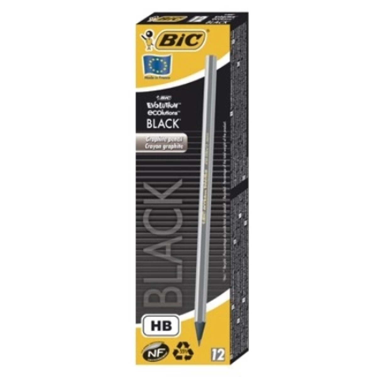 Bic grafitna olovka EVOLUTION BLACK ECO