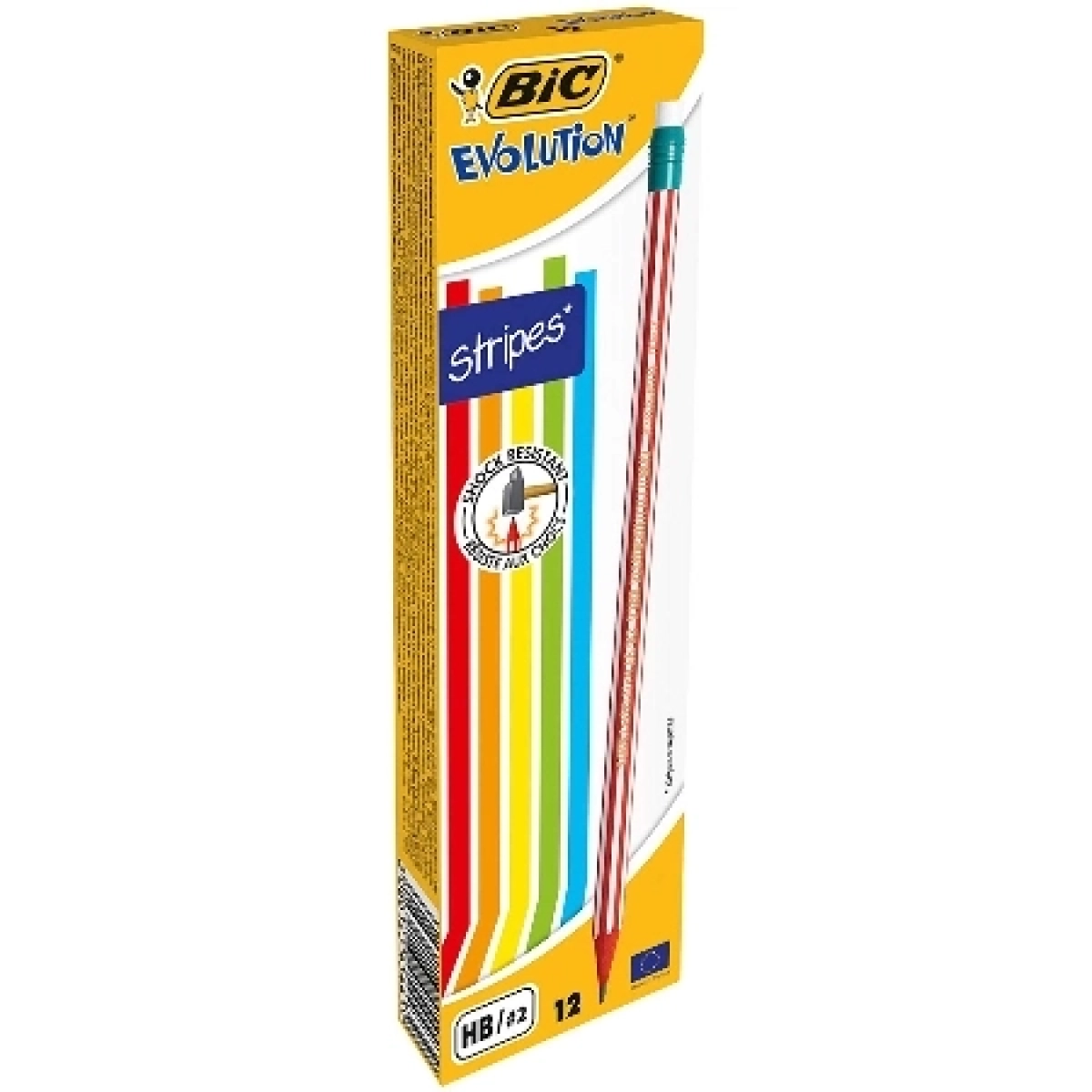 Bic grafitna olovka EVOLUTION 646 sa gumicom