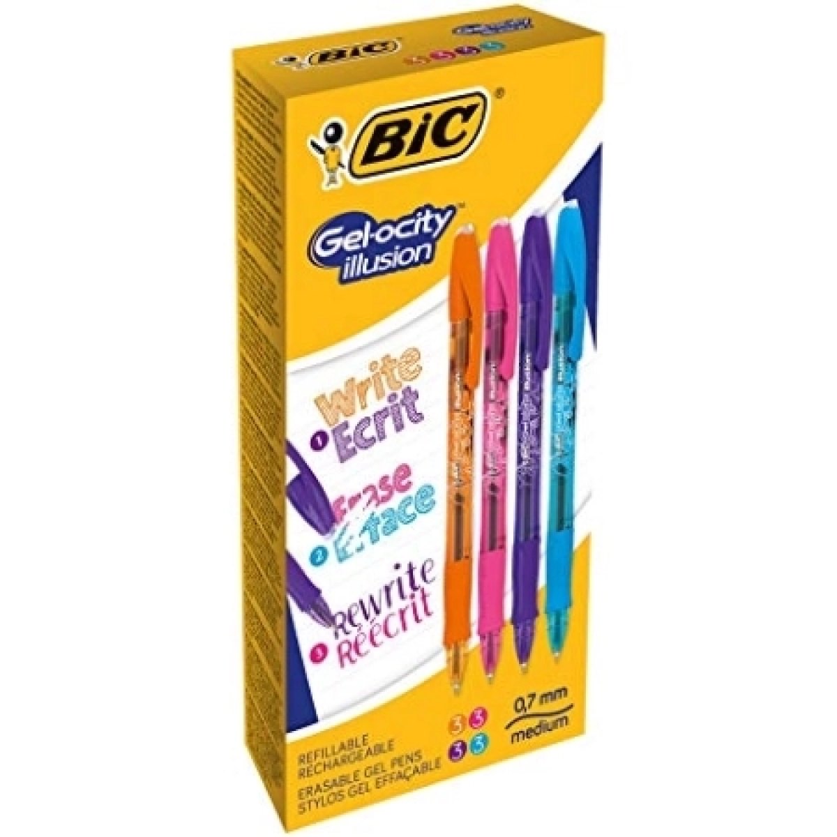 Bic GEL-OCITY ILLUSION gel olovka zelena