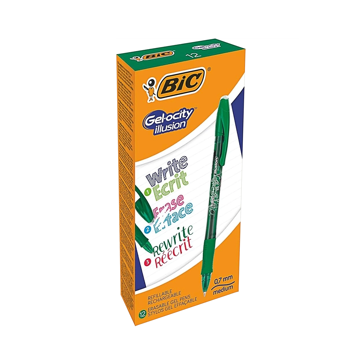 Bic GEL-OCITY ILLUSION gel olovka zelena