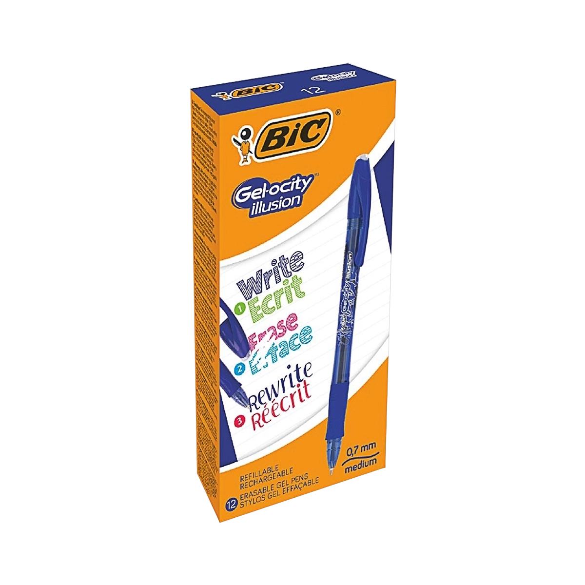 Bic GEL-OCITY ILLUSION gel olovka plava