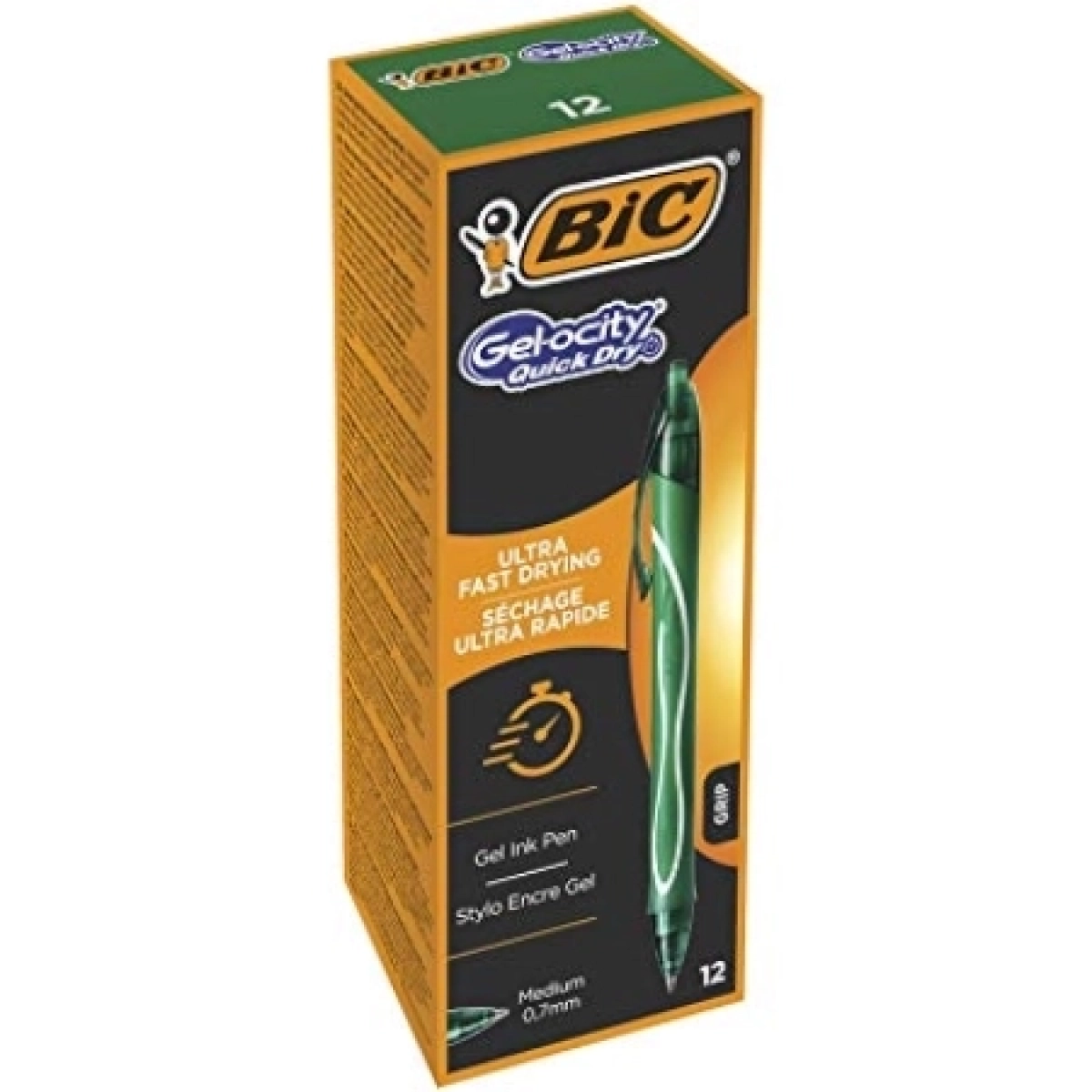 Bic GEL-OCITY QUICK DRY gel olovka zelena