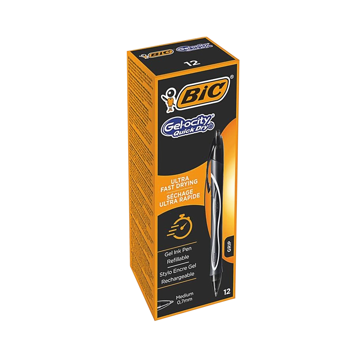 Bic GEL-OCITY QUICK DRY gel olovka crna