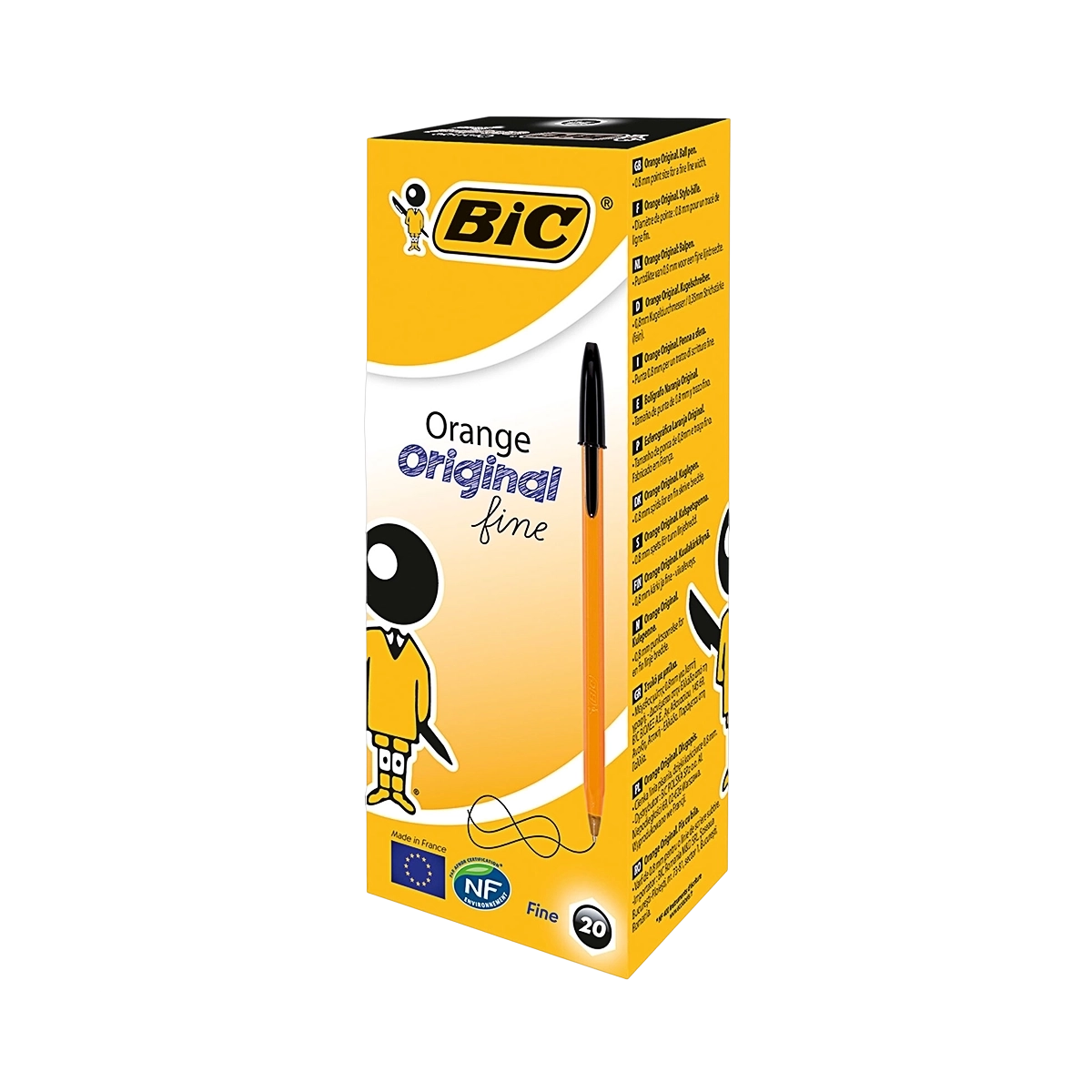 Bic ORANGE hemijska olovka crna