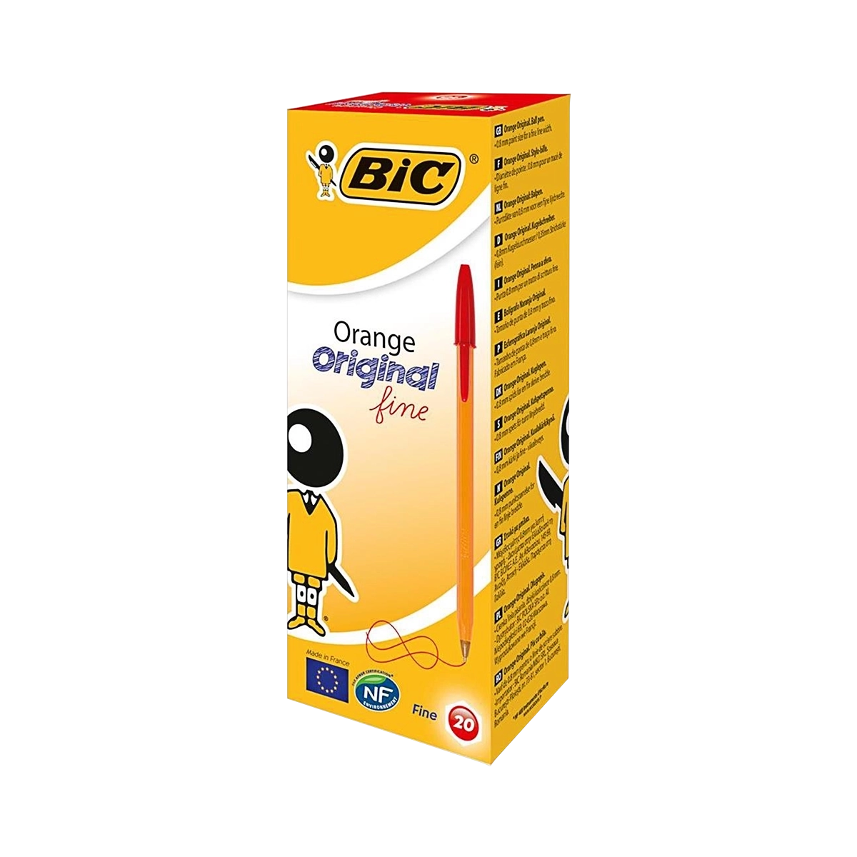 Bic ORANGE hemijska olovka crvena