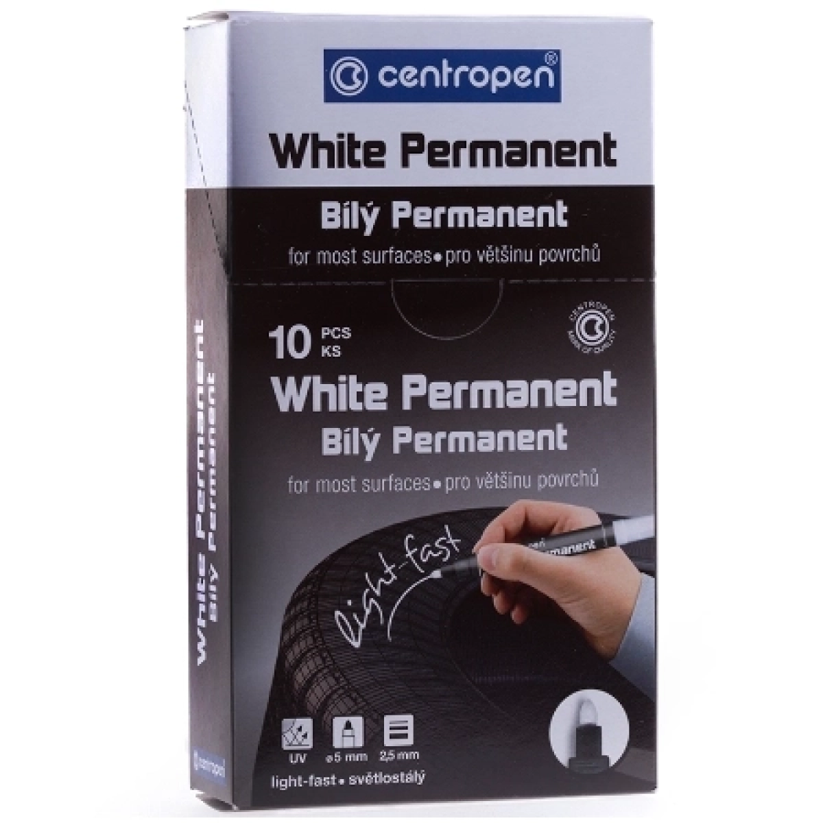 Centropen marker beli 8586