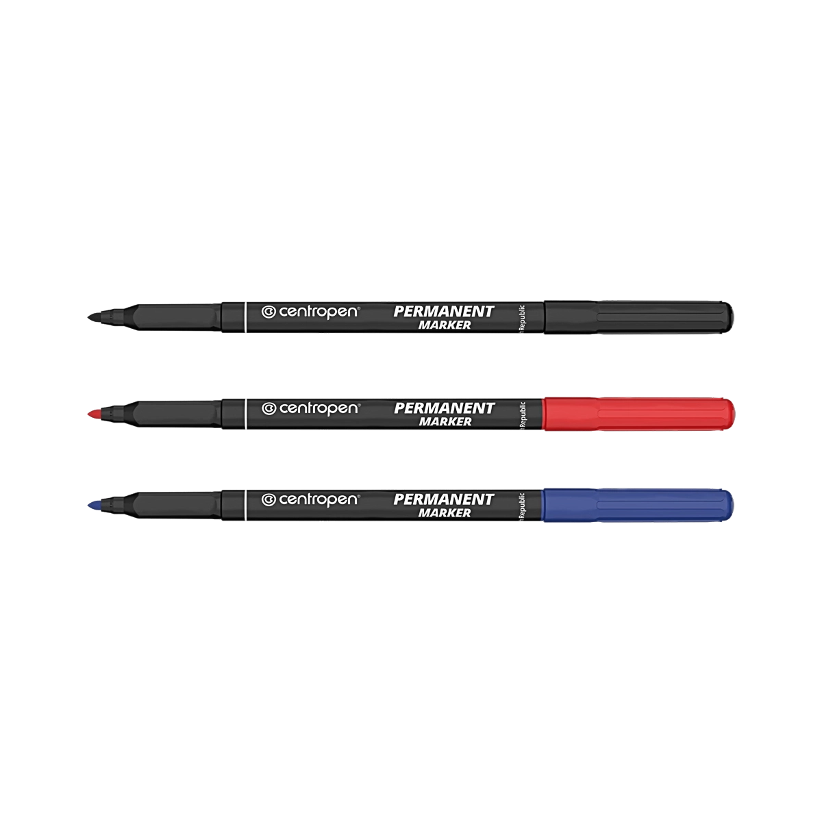 Centropen flomaster 2536/01 crni permanent 1mm