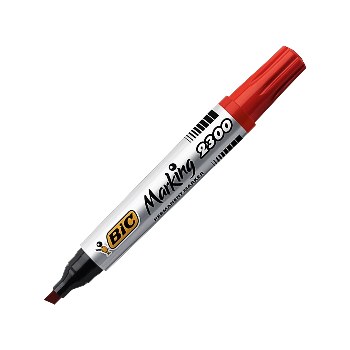 Bic permanent marker crveni 2300 kosi vrh