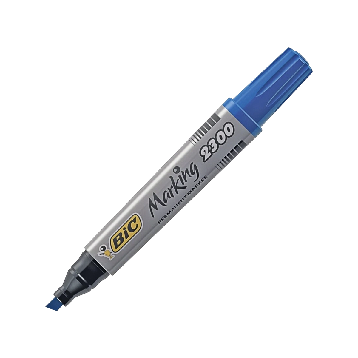 Bic permanent marker plavi 2300 kosi vrh
