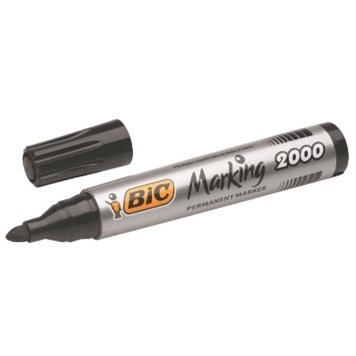 Bic permanent marker crni 2000 obli vrh