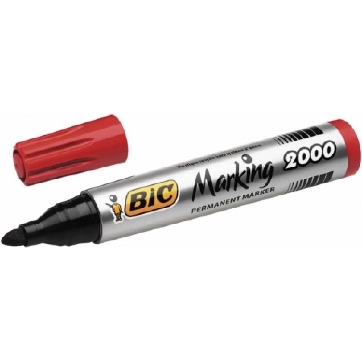 Bic permanent marker crveni 2000 obli vrh