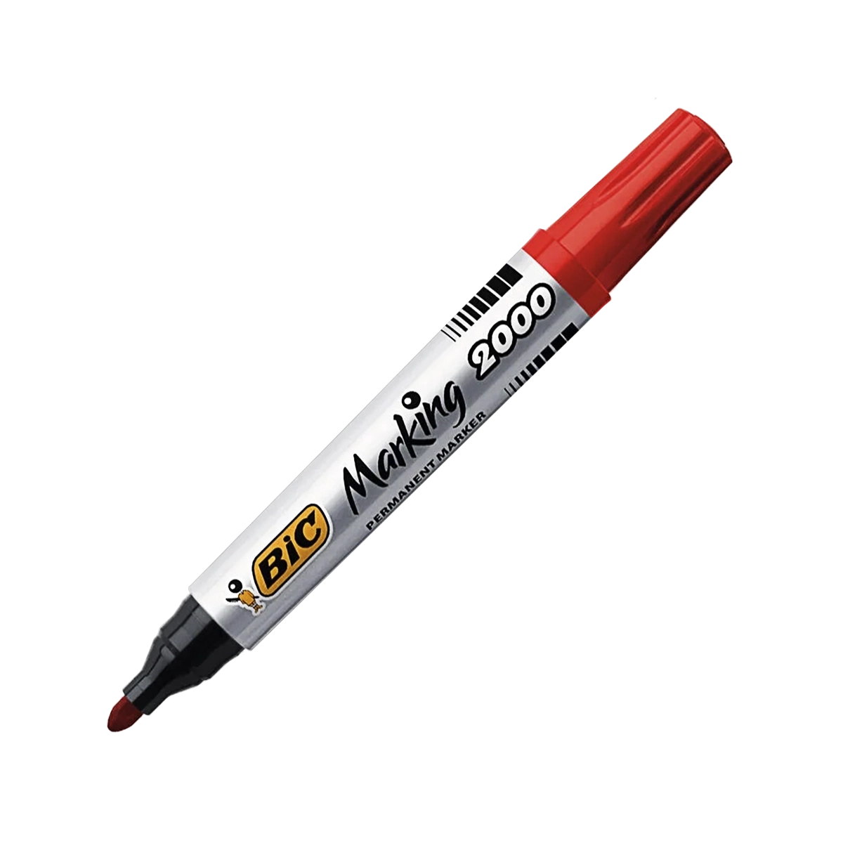 Bic permanent marker crveni 2000 obli vrh