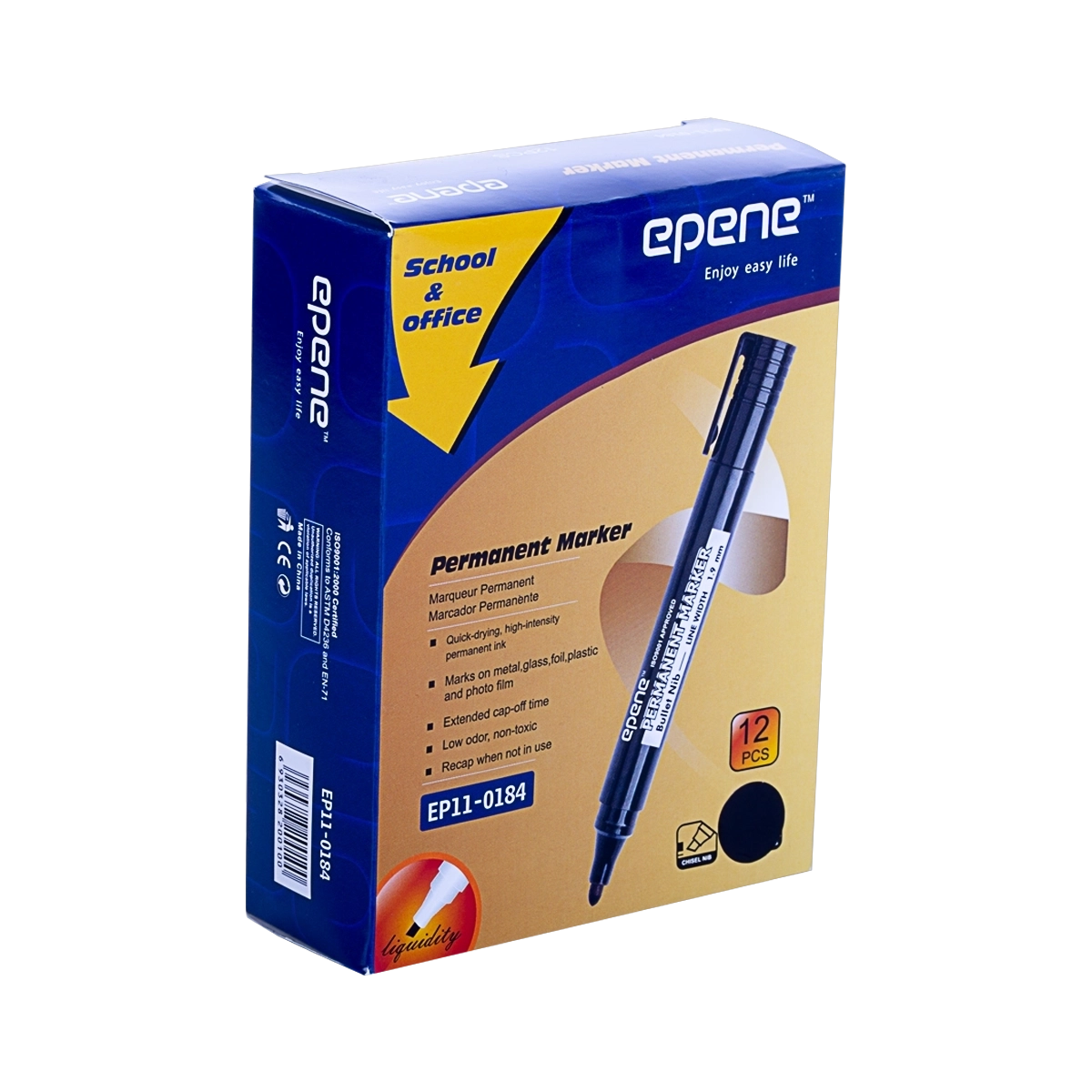 Epene marker obli vrh plavi