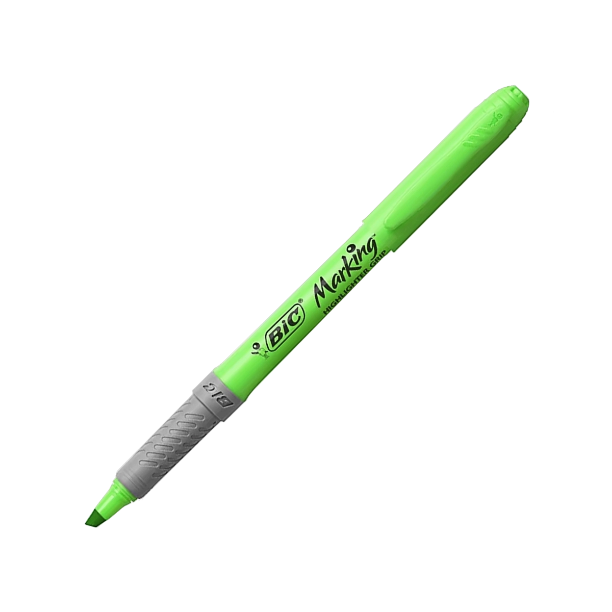 Bic highlighter grip zeleni